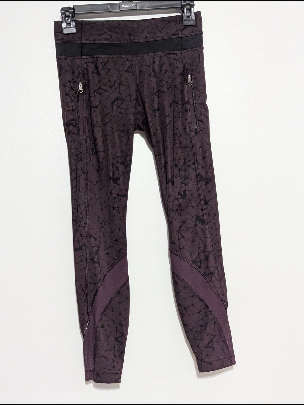 lululemon athletica Dark Purple Geo-Print Leggings NWOT